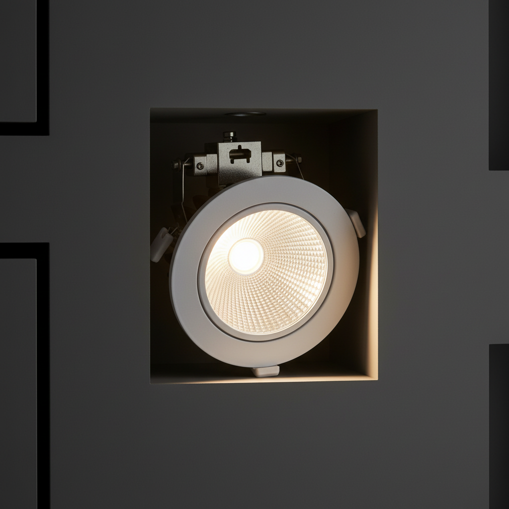 Adjustable COB Downlight Detail View