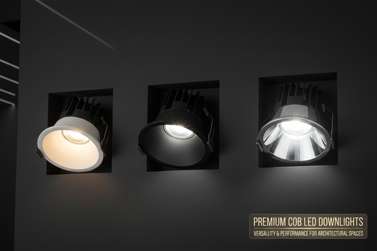 COB LED Downlight Variants Display
