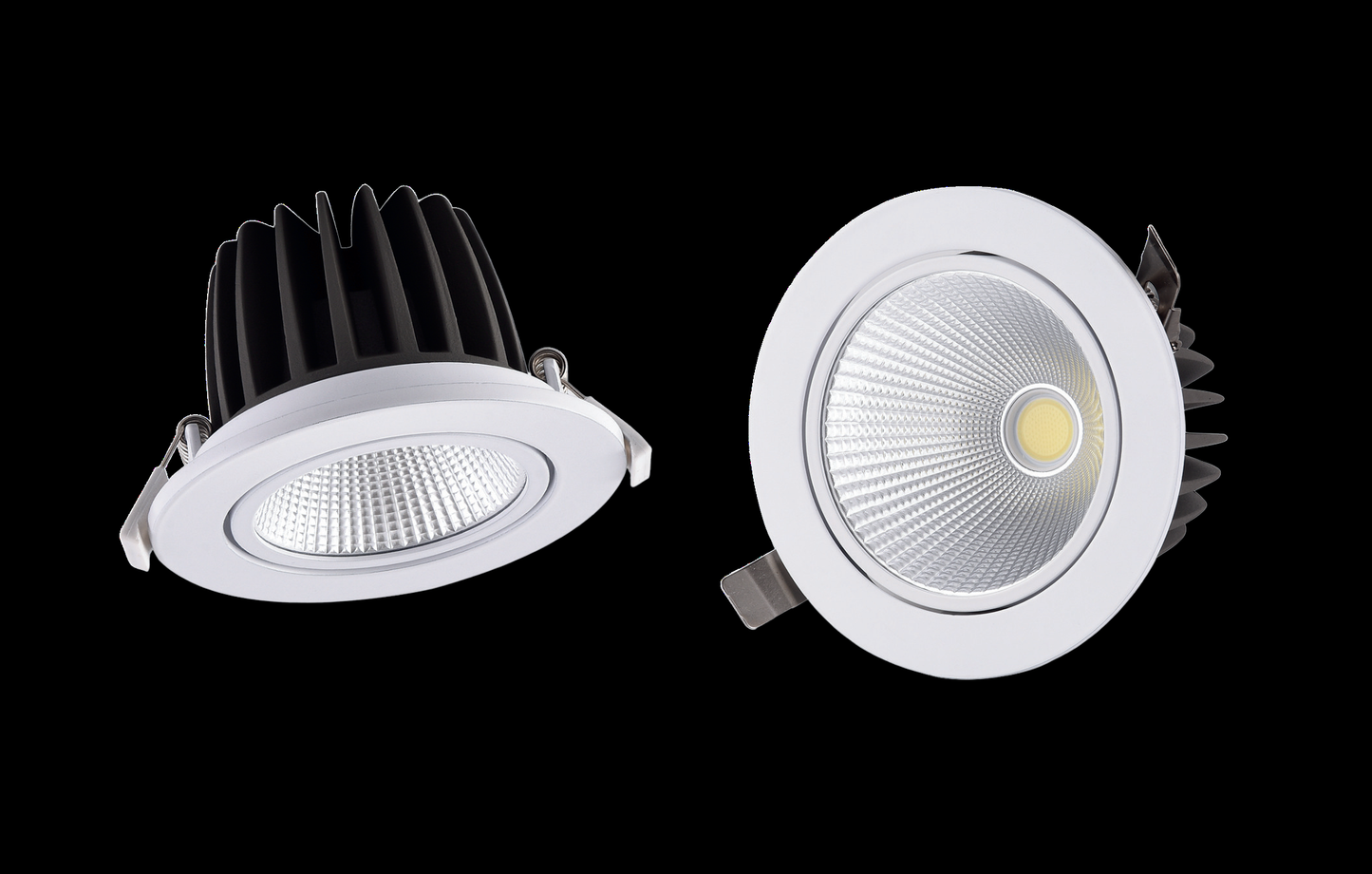 3W Adjustable COB LED Spotlight - Round Surface Mount