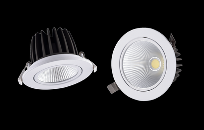 3W Adjustable COB LED Spotlight - Round Surface Mount