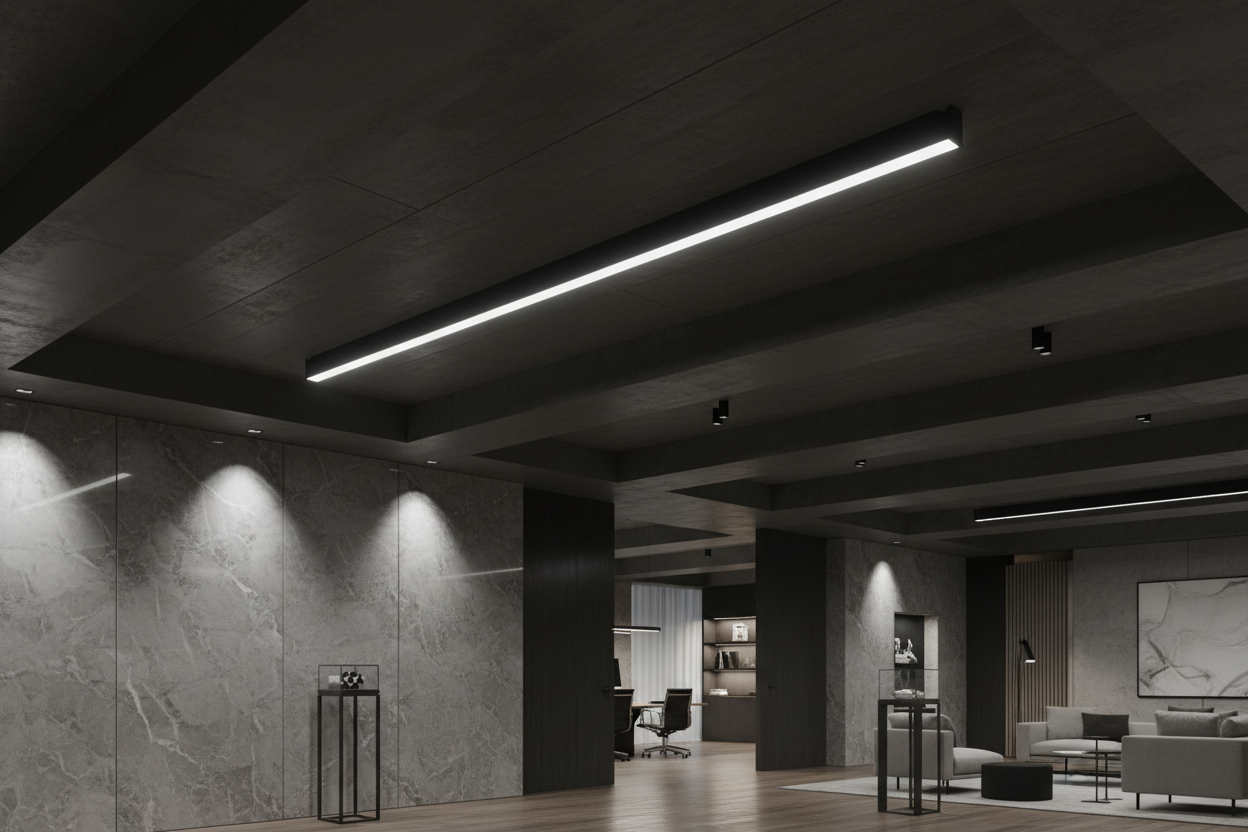 LED Linear Light Architectural View