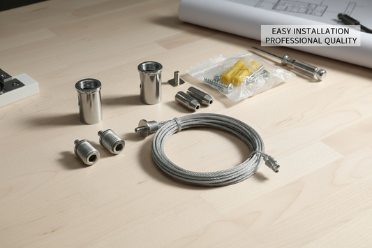 LED Suspension Kit Assembly View