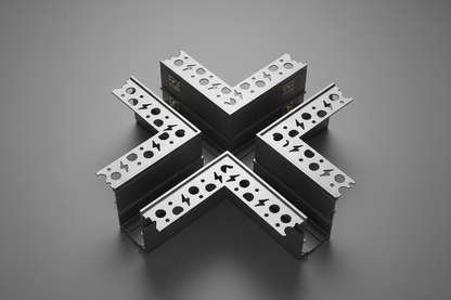 LED Track Connector Top View