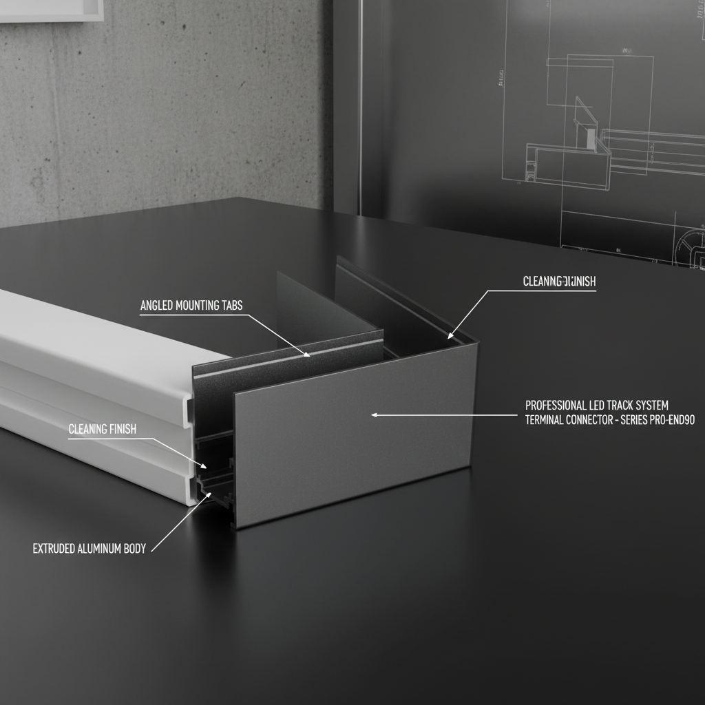 LED Track End Cap Display