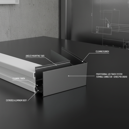 LED Track End Cap Display