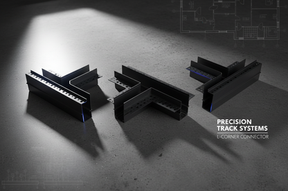 Premium LED Track L-Connector Display